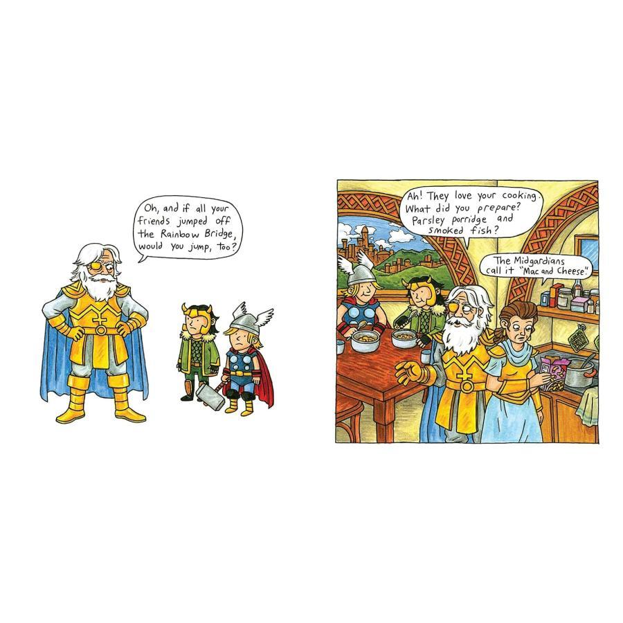 『THOR AND LOKI MIDGARD FAMILY MAYHEM』Jeffrey Brown (著)CHRONICLE BOOKS (USA).