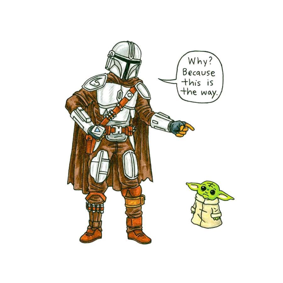 『The Mandalorian and Child (Star Wars)』Jeffrey Brown（著）Chronicle Books