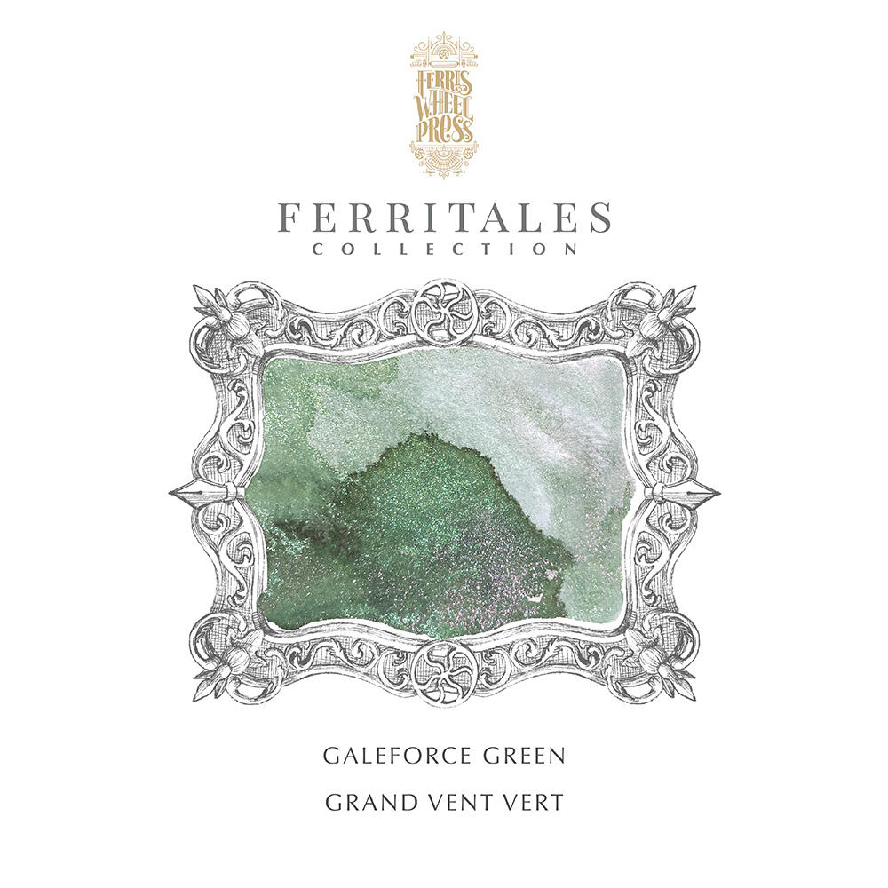 【20ml】Ferris Wheel Press　Galeforce Green　フェリス インク　