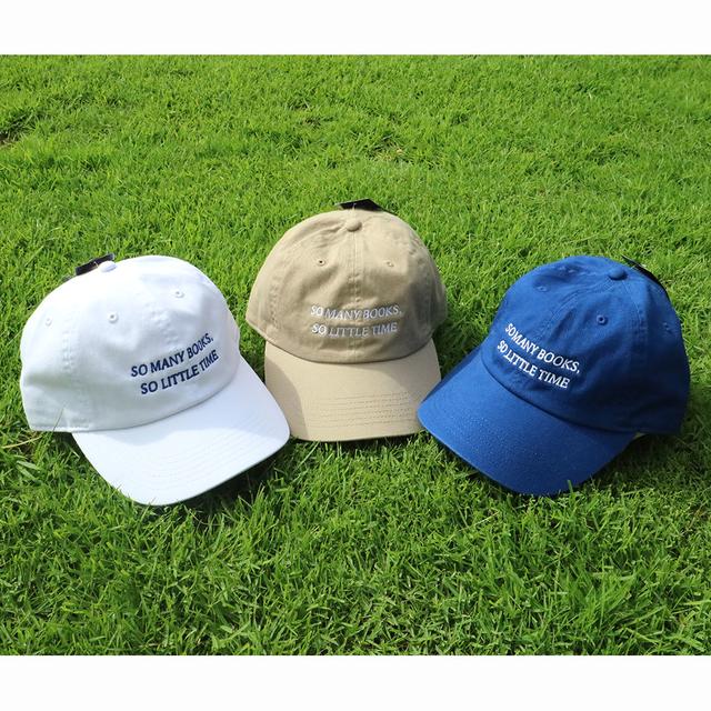 【種類の選択可】BLANKMAG BOOK MART "SO MANY BOOKS, SO LITTLE TIME" CAP　キャップ 新色