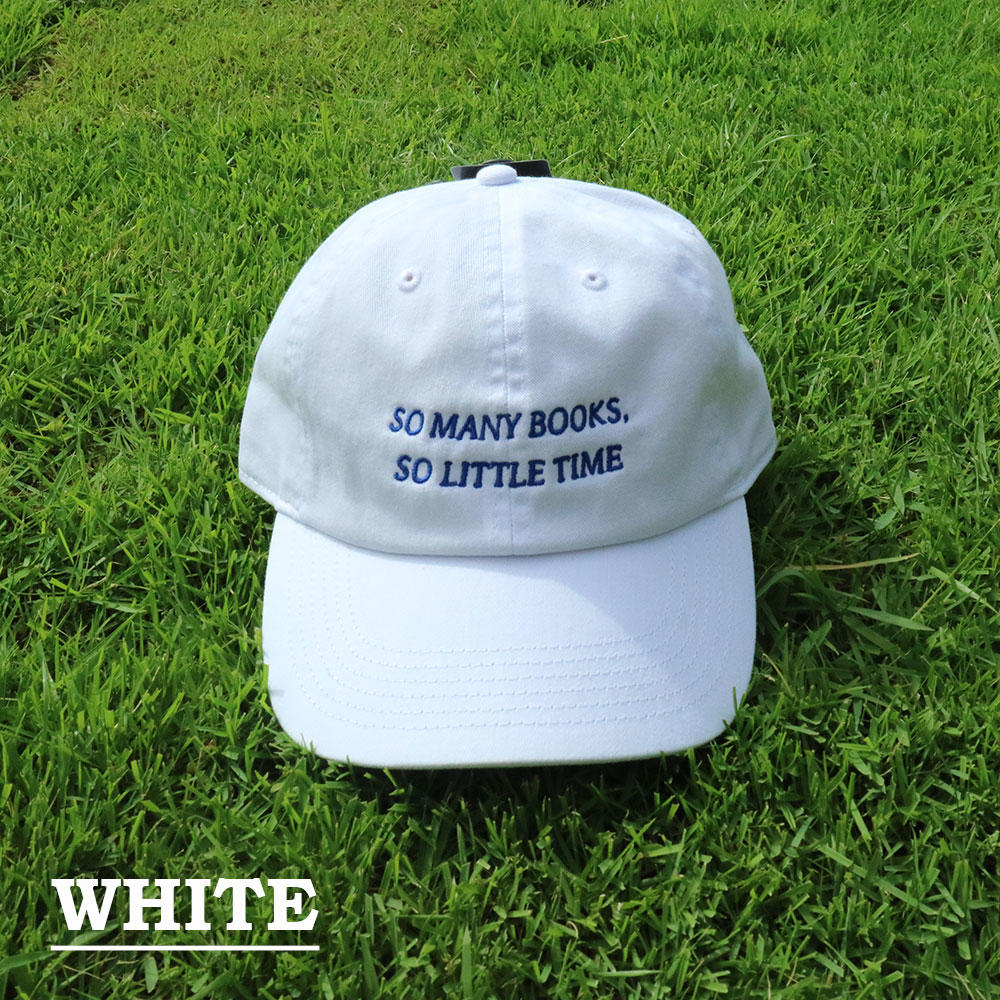 【種類の選択可】BLANKMAG BOOK MART "SO MANY BOOKS, SO LITTLE TIME" CAP　キャップ 新色