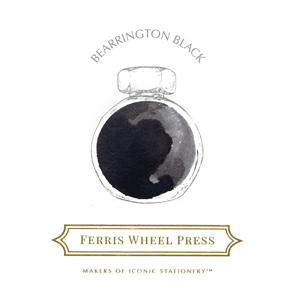 【38ml】Ferris Wheel Press　BEARRINGTON BLACK　フェリス インク