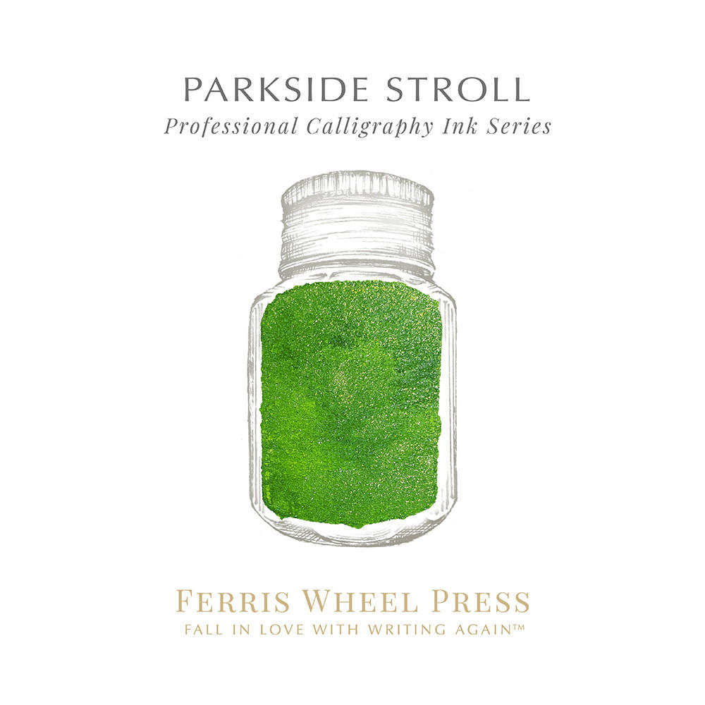 【28ml】Ferris Wheel Press Fanciful Events Collection（顔料インク）パークサイドストロール　フェリス インク