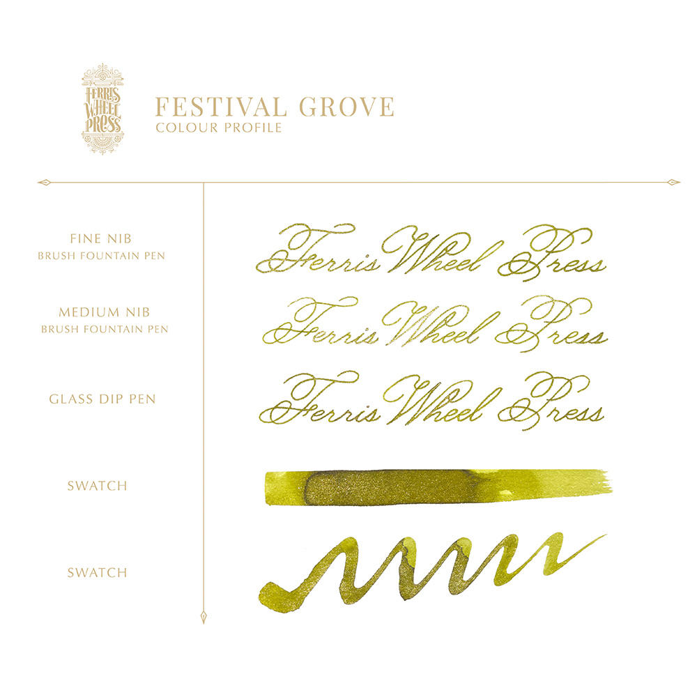 【Ferris Wheel Press】【38ml】Festival Grove　フェリス インク