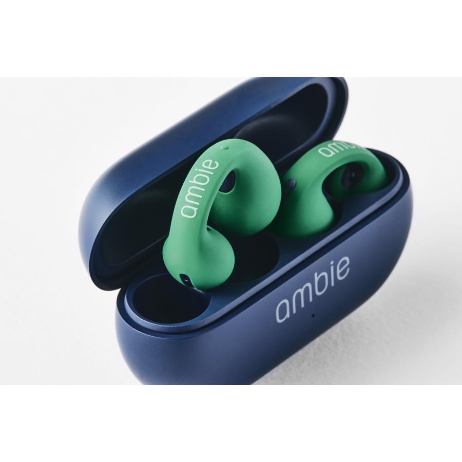 ambie(アンビー) AM-TW02 ambie sound earcuffs  Green × Indigo イヤホン