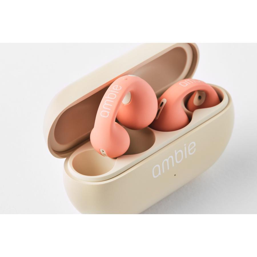 ambie(アンビー) AM-TW02 ambie sound earcuffs Flamingo × Beige イヤホン