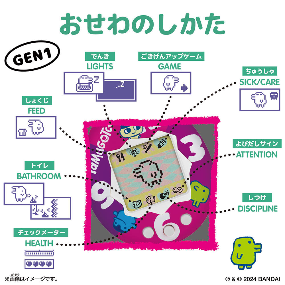 【Original Tamagotchi】Ginjirotchi Comic Book「たまごっち」