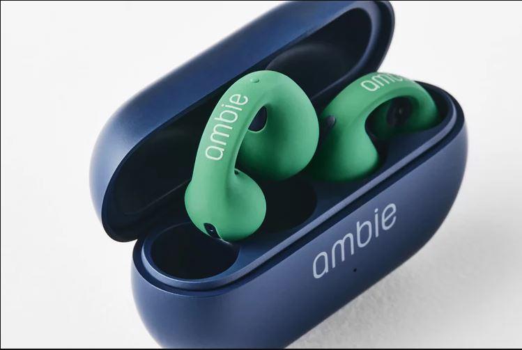 【ambie】 ambie sound earcuffs Green×Indigo AM-TW02 アンビー