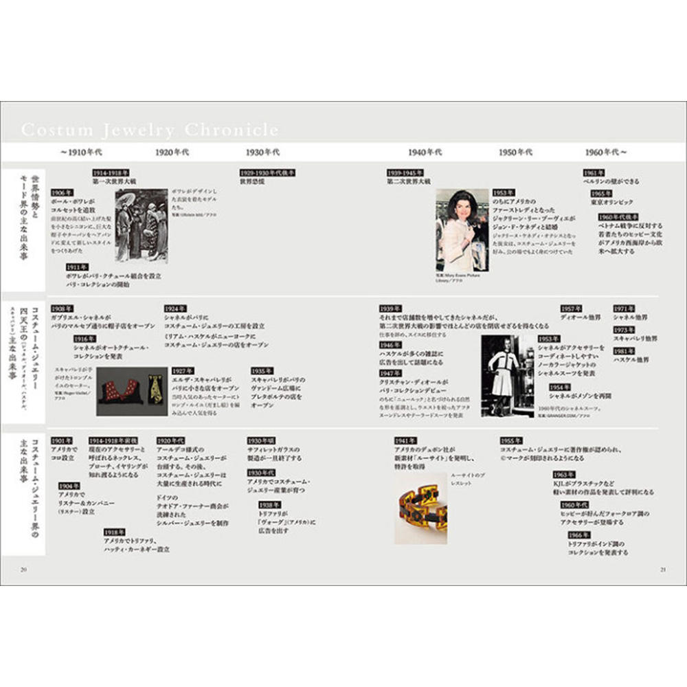 コスチューム・ジュエリー大全　時代を彩ったデザイナーの名作から、素材、制作技術まで