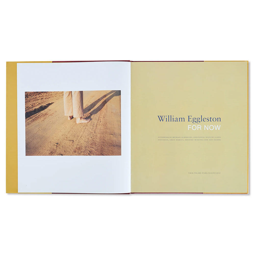 FOR NOW by William Eggleston（ウィリアム・エグルストン） 写真集